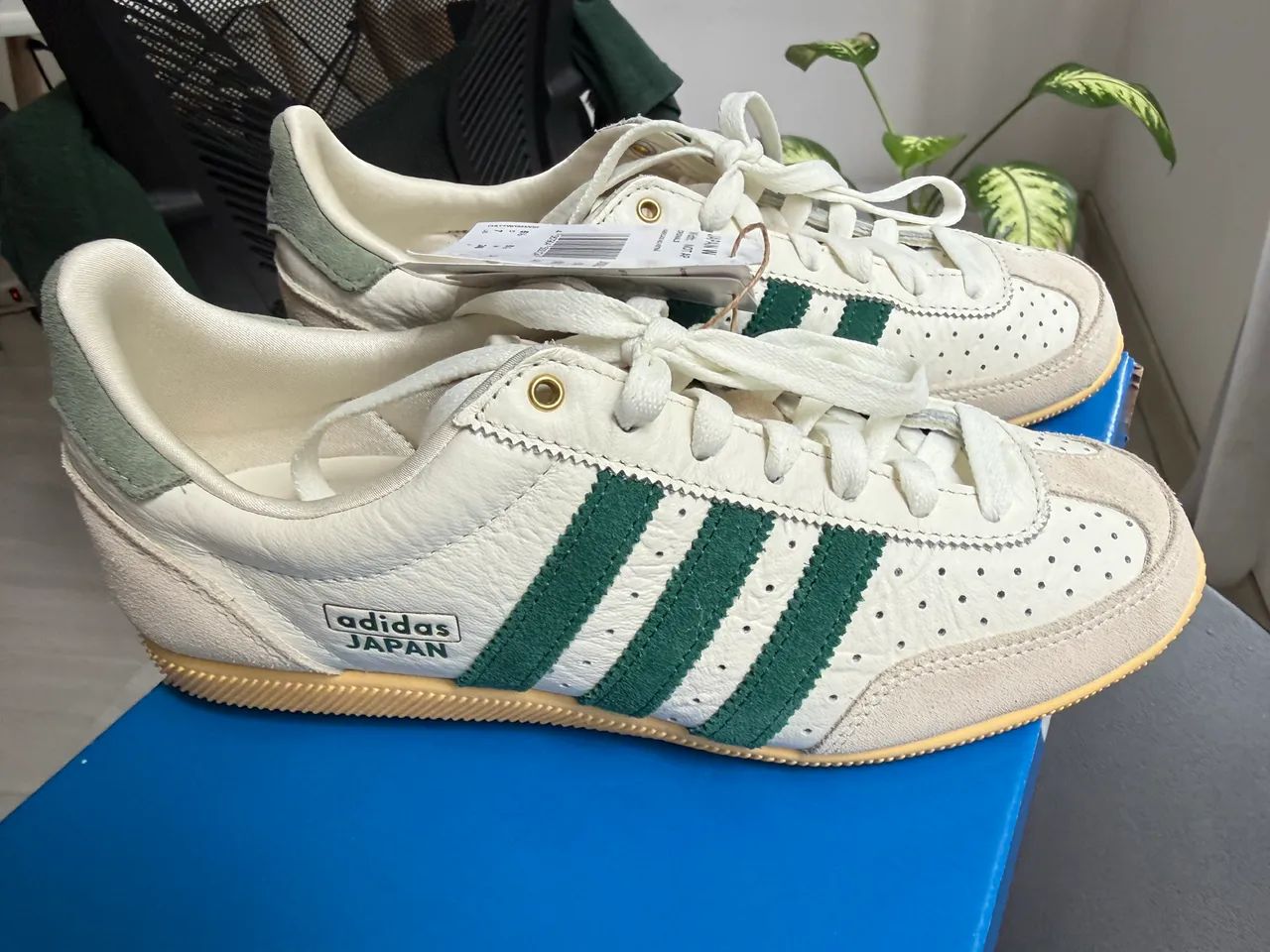 TÊNIS JAPAN Adidas branco e verde tam 36 - Calçados - Copacabana