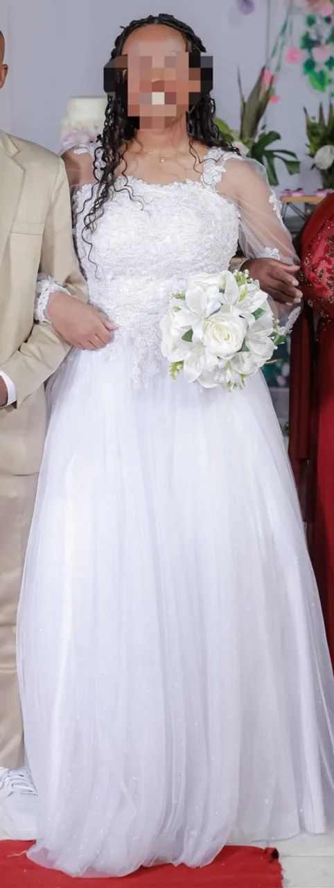 VESTIDO DE NOIVA USADO 1x  - Foto 2