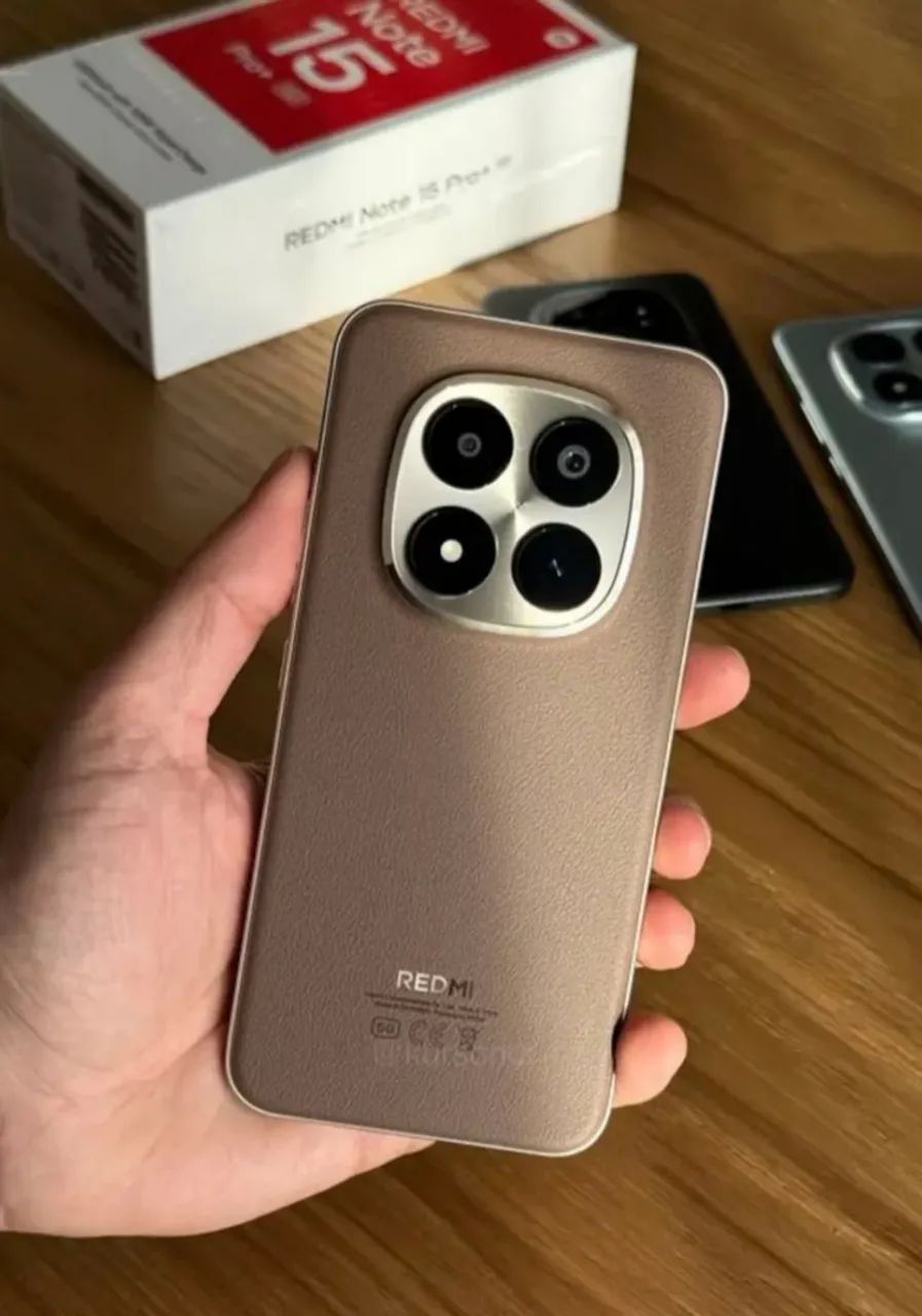 Xiaomi Redmi Note 15 Pro Plus Marrom Premium - Alta performance 512/12