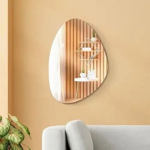 Kit para banheiro e espelhos orgânicos com led e sem led  - Foto 5