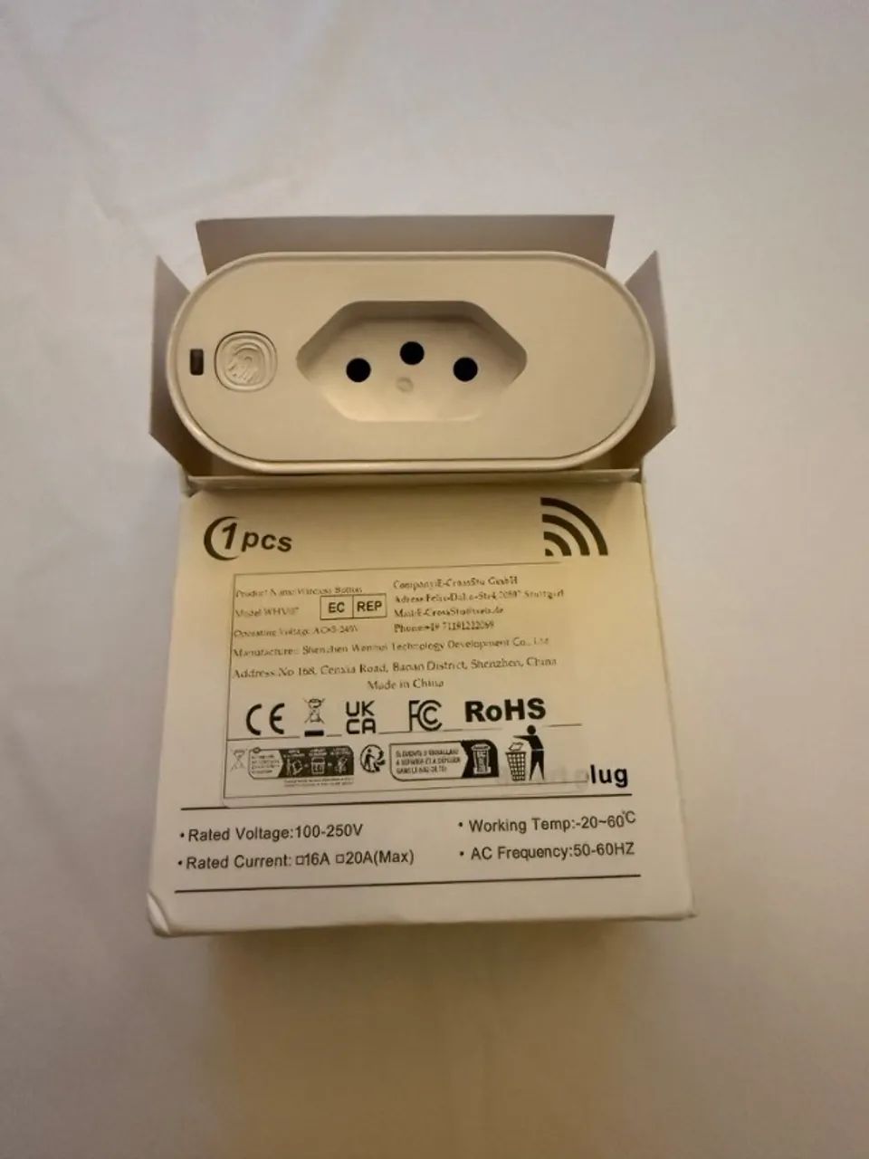 Tomada Inteligente Bivolt 16A Alexa Google Home