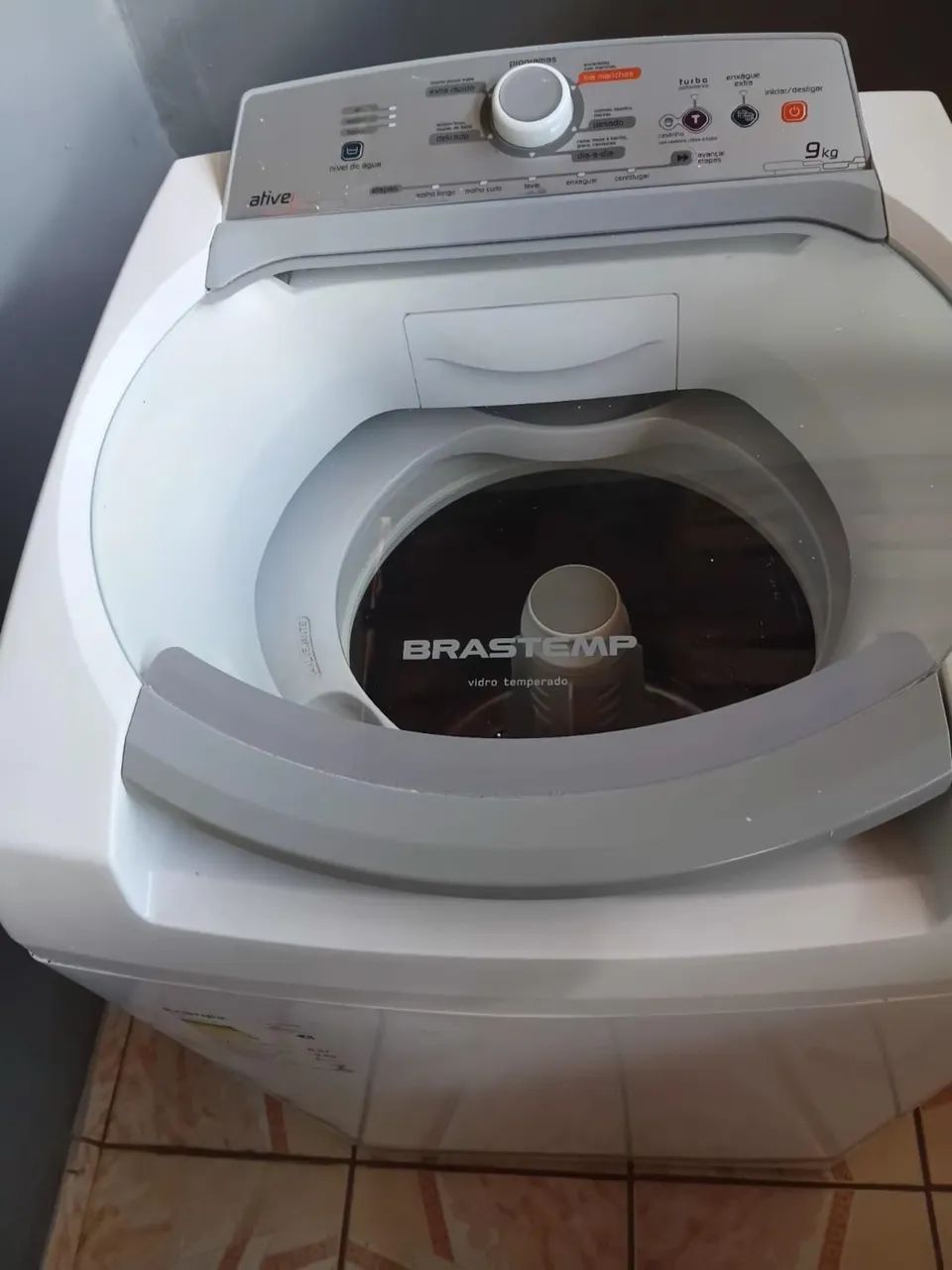 Máquina Brastemp 9 kilo 