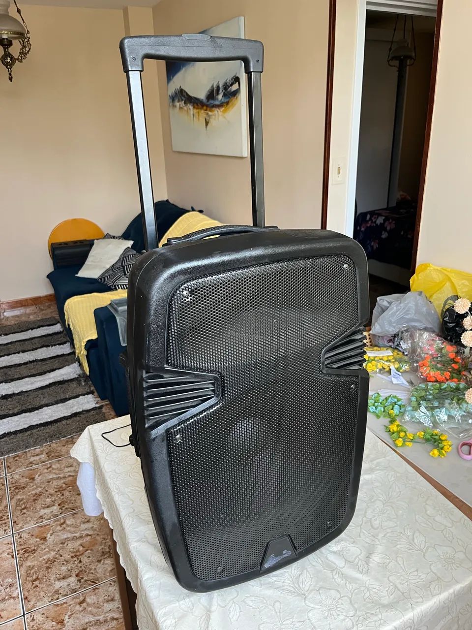Caixa de Som Amplificada Multilaser SP278 250W RMS Bluetooth - Funcionando na Tomada - Foto 2