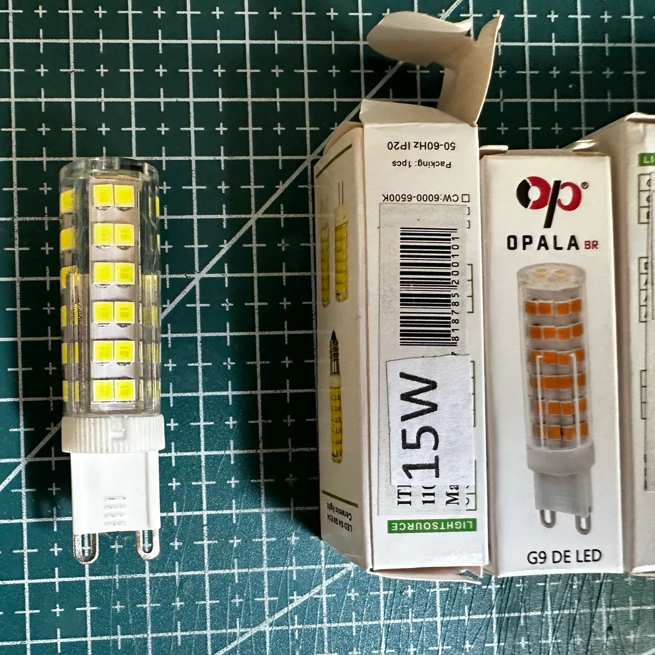 Lâmpada LED soquete G9 - Foto 3