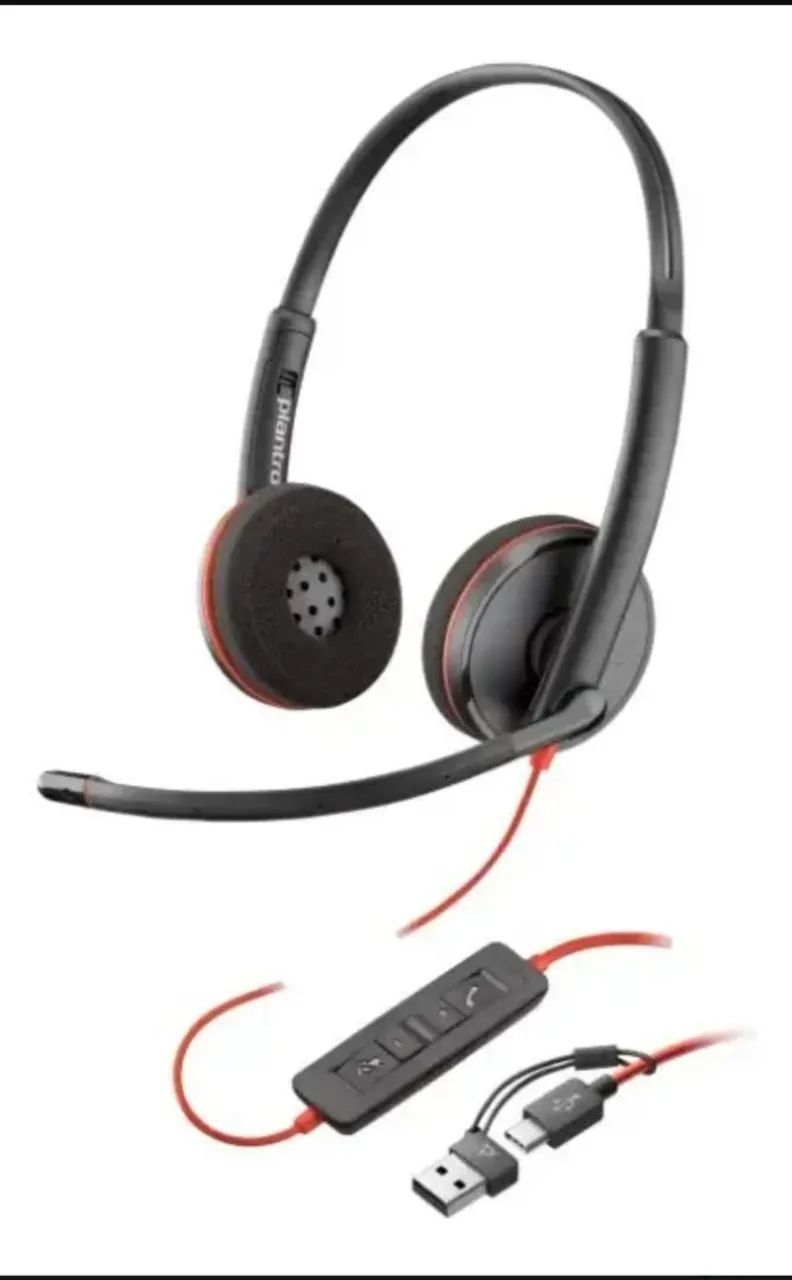 Headset poly blackwire 3210