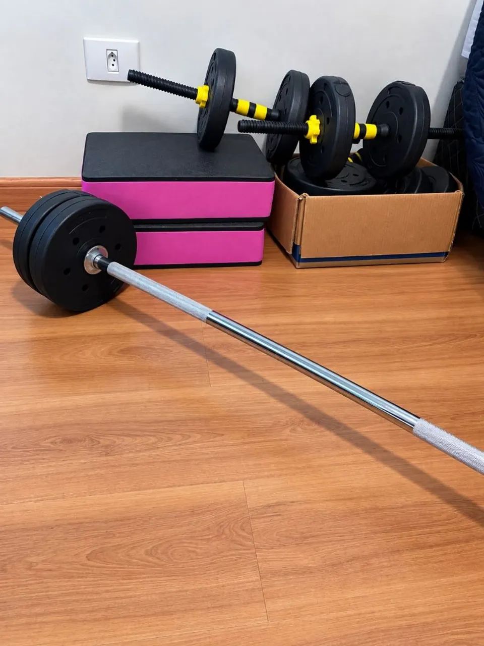 KIT MUSCULAÇÃO (HOME)