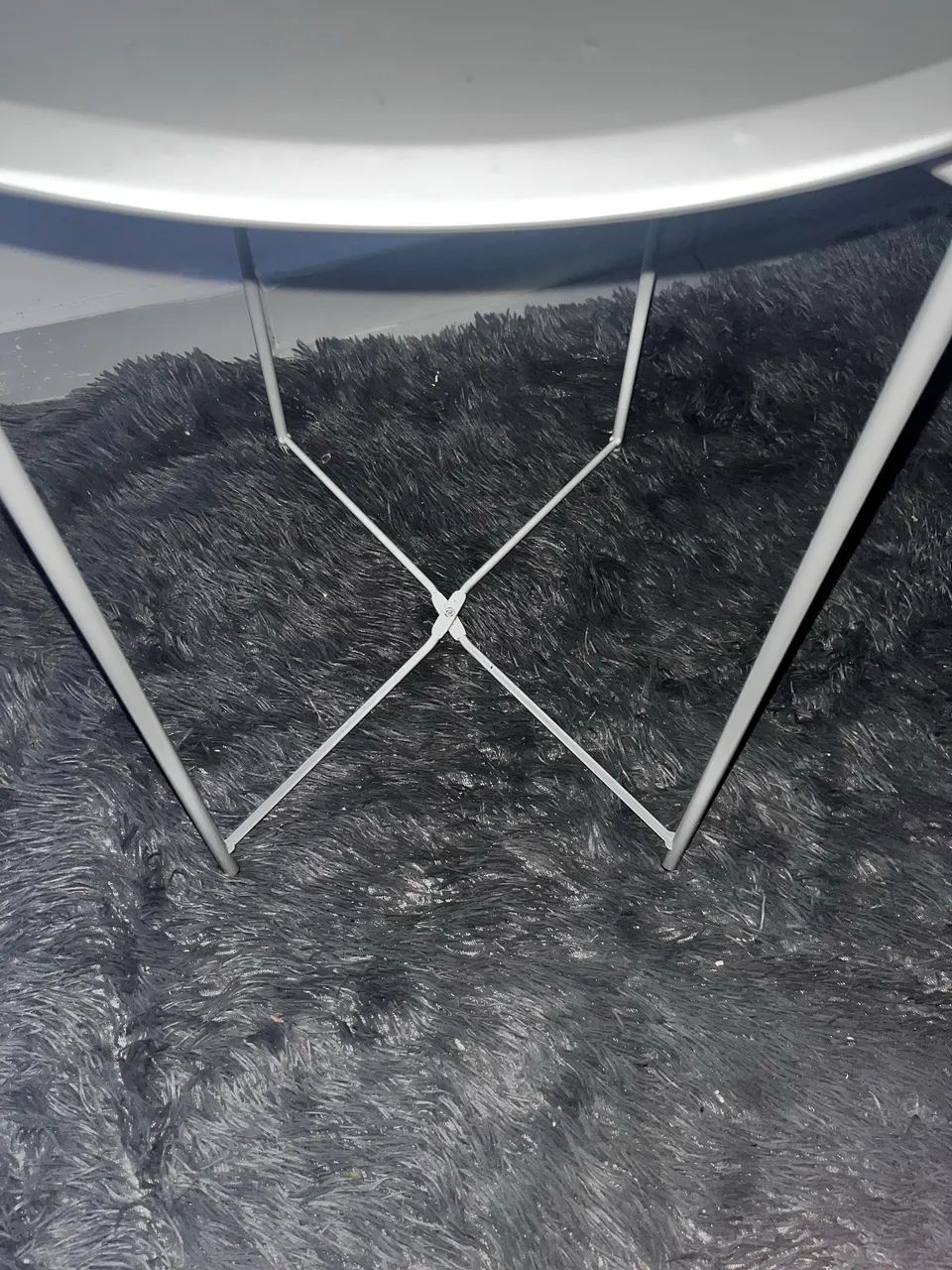 Mesa de canto, aço na cor cinza  - Foto 2