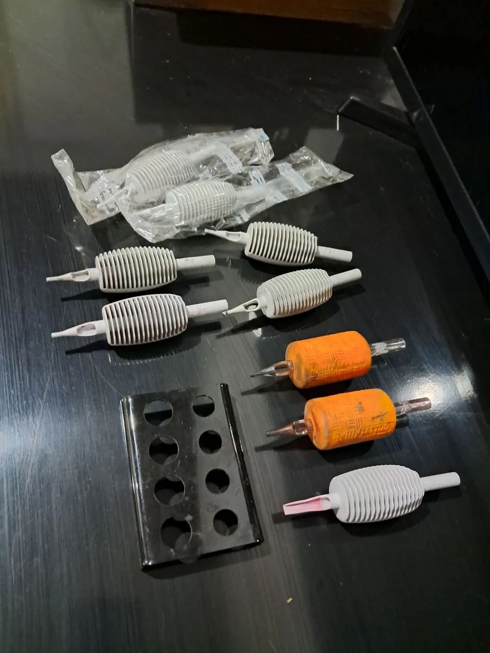 Lote com consumíveis de tatuagem - para estudo - Foto 3