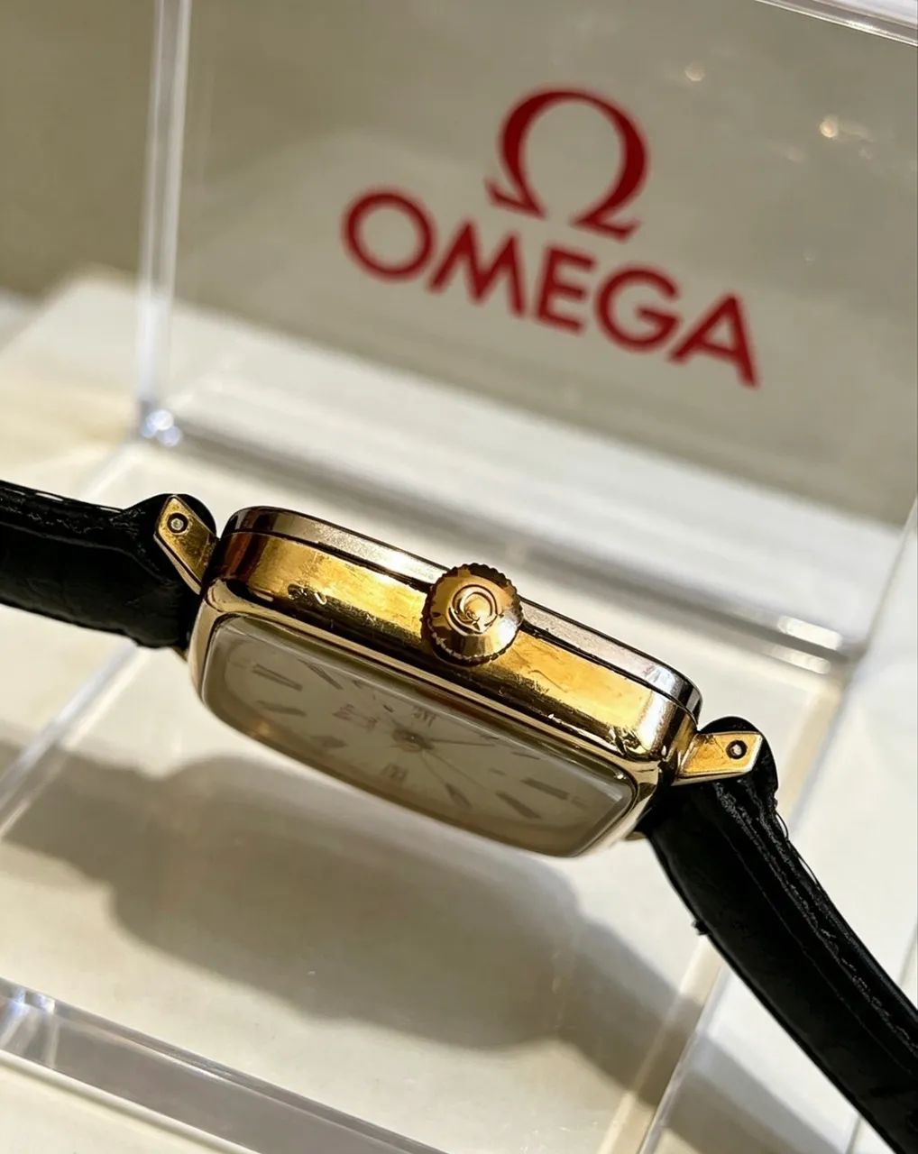 Relógio Omega Geneve plaque de ouro - Foto 2