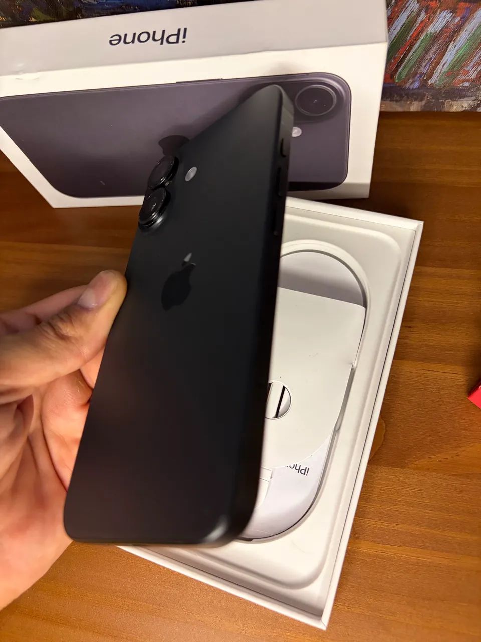 iPhone 16 256GB Preto | Impecável | NF-e, Caixa e Acessórios Originais - Foto 3