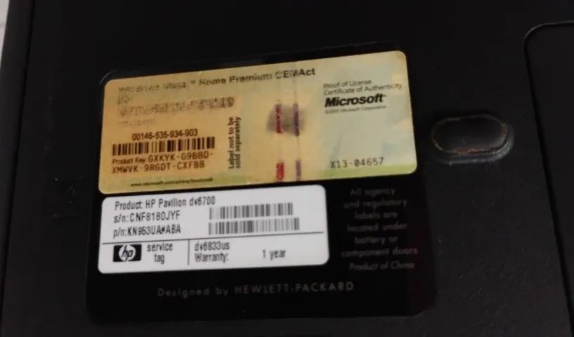 Notebook HP Pavilion DV-6700-parou do nada! - Foto 4