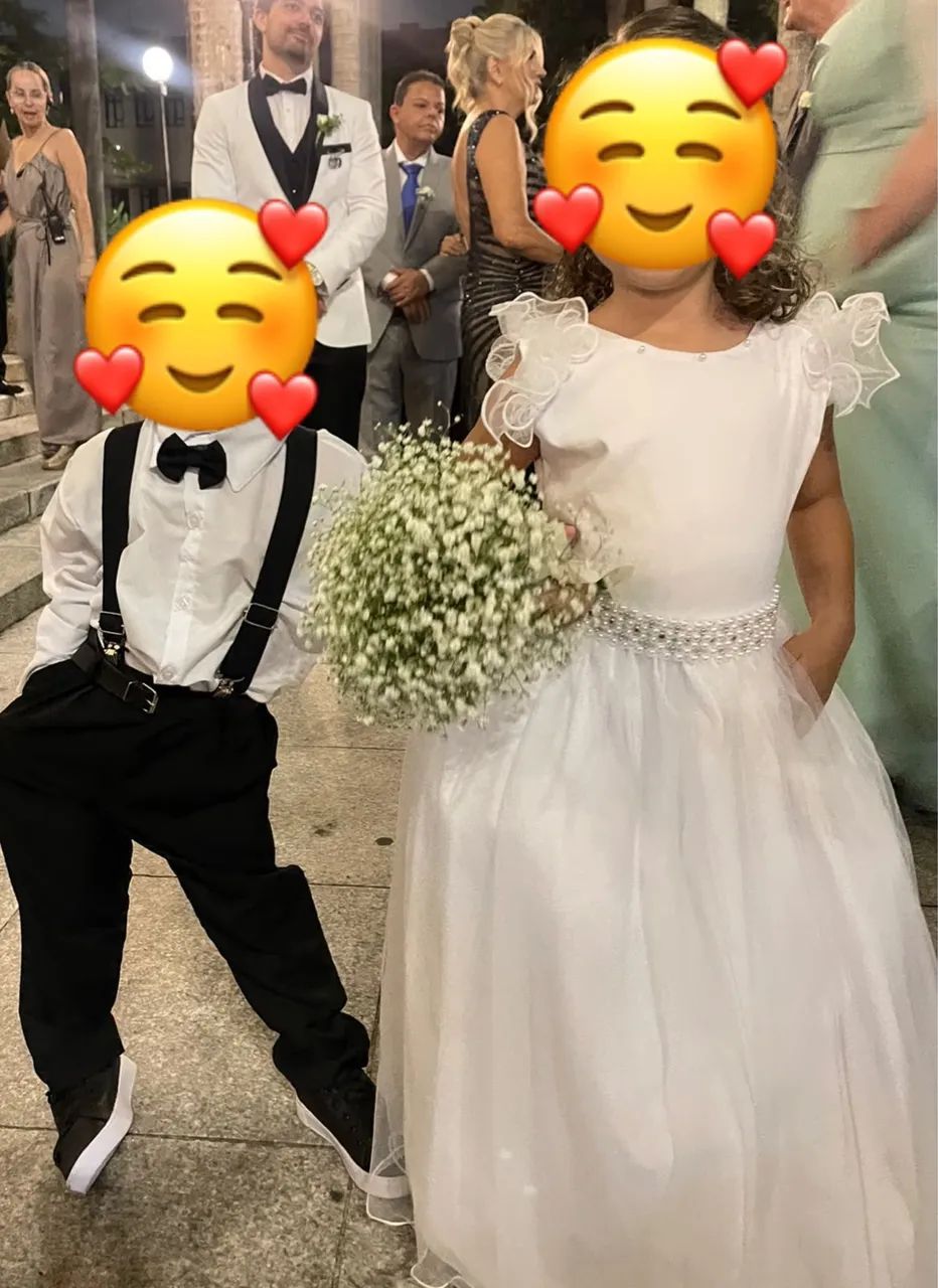 Vestido e conjunto social infantil 