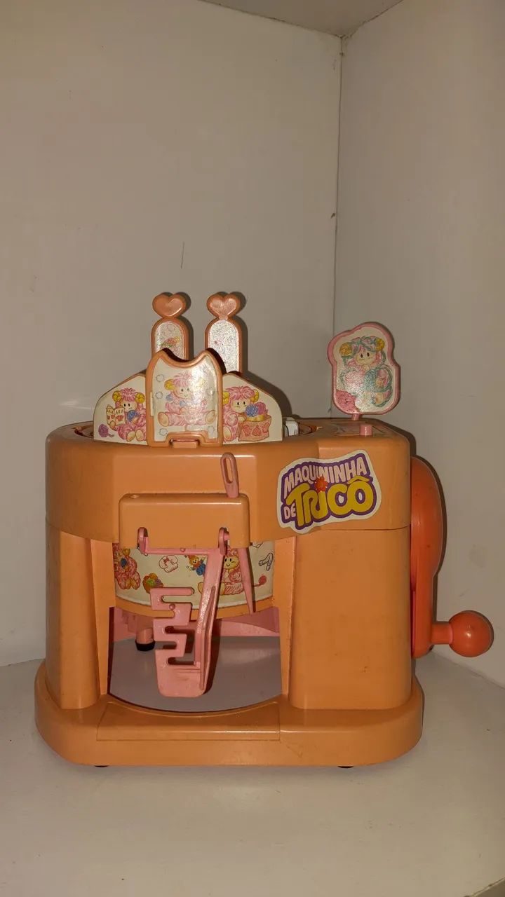 Maquininha de tricô de brinquedo antiga - Foto 5