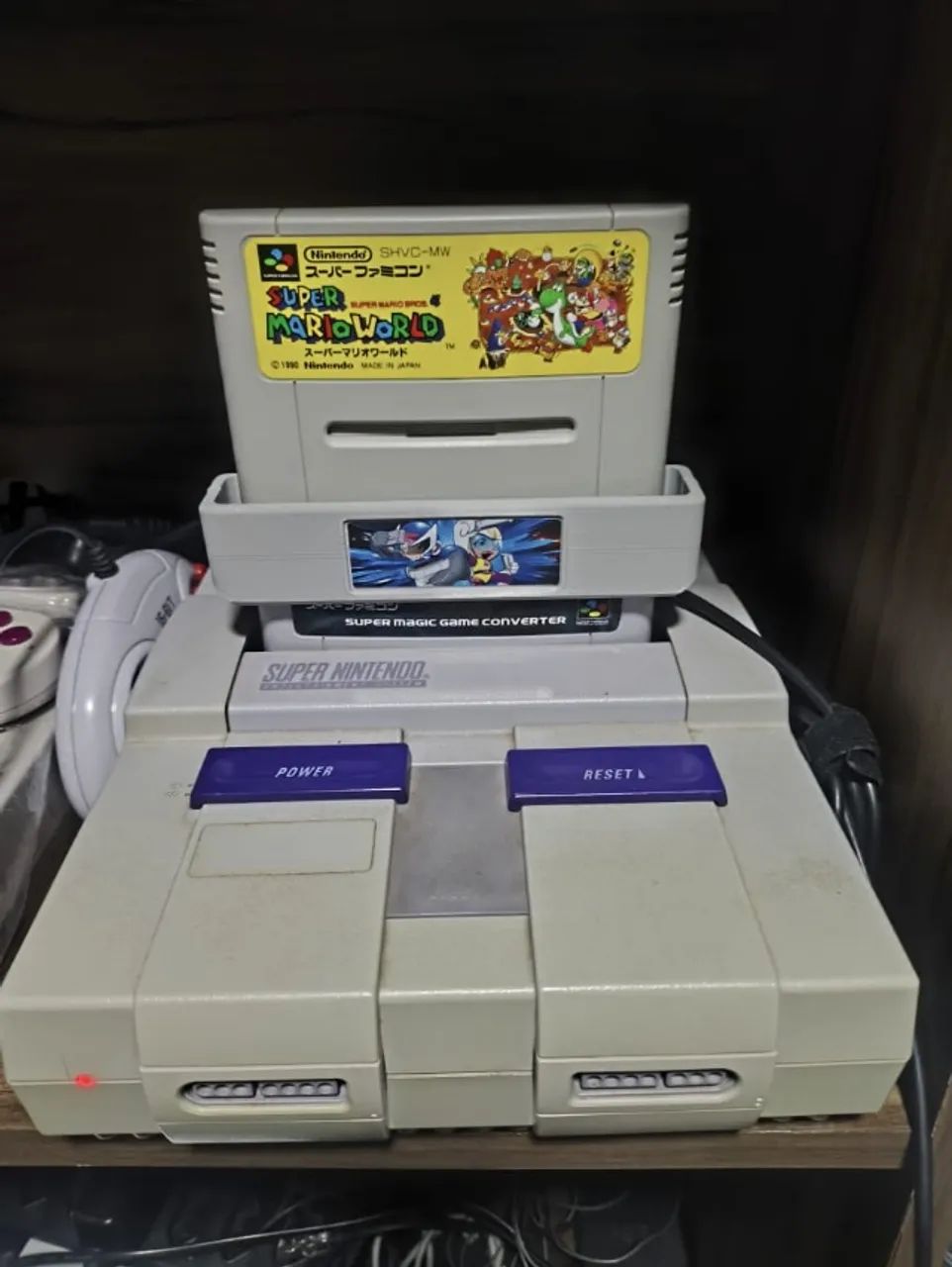 Adaptador Super Magic Game Converter (SMGC) compatível com Super Nintendo / Super Famicom - Foto 2