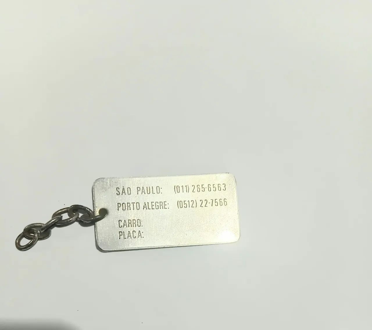 Chaveiro antigo de transportadora ANDRETA - Foto 2