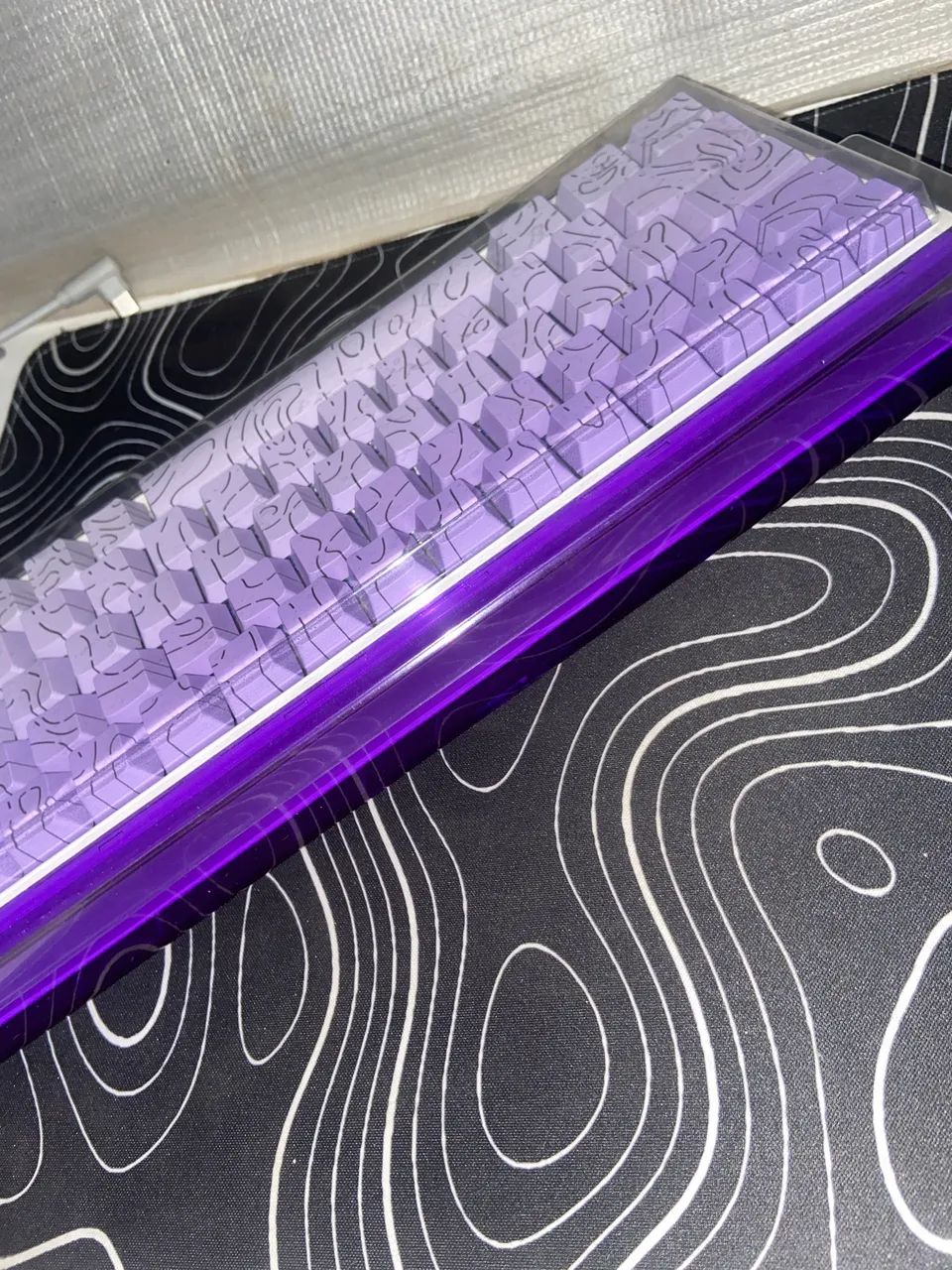 Teclado magnético aula hero 68 roxo - Foto 2