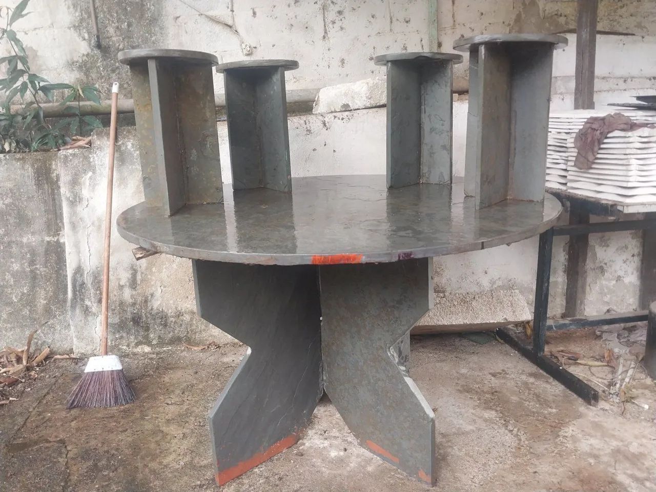 Mesa de ardósia 4 asentos  - Foto 4