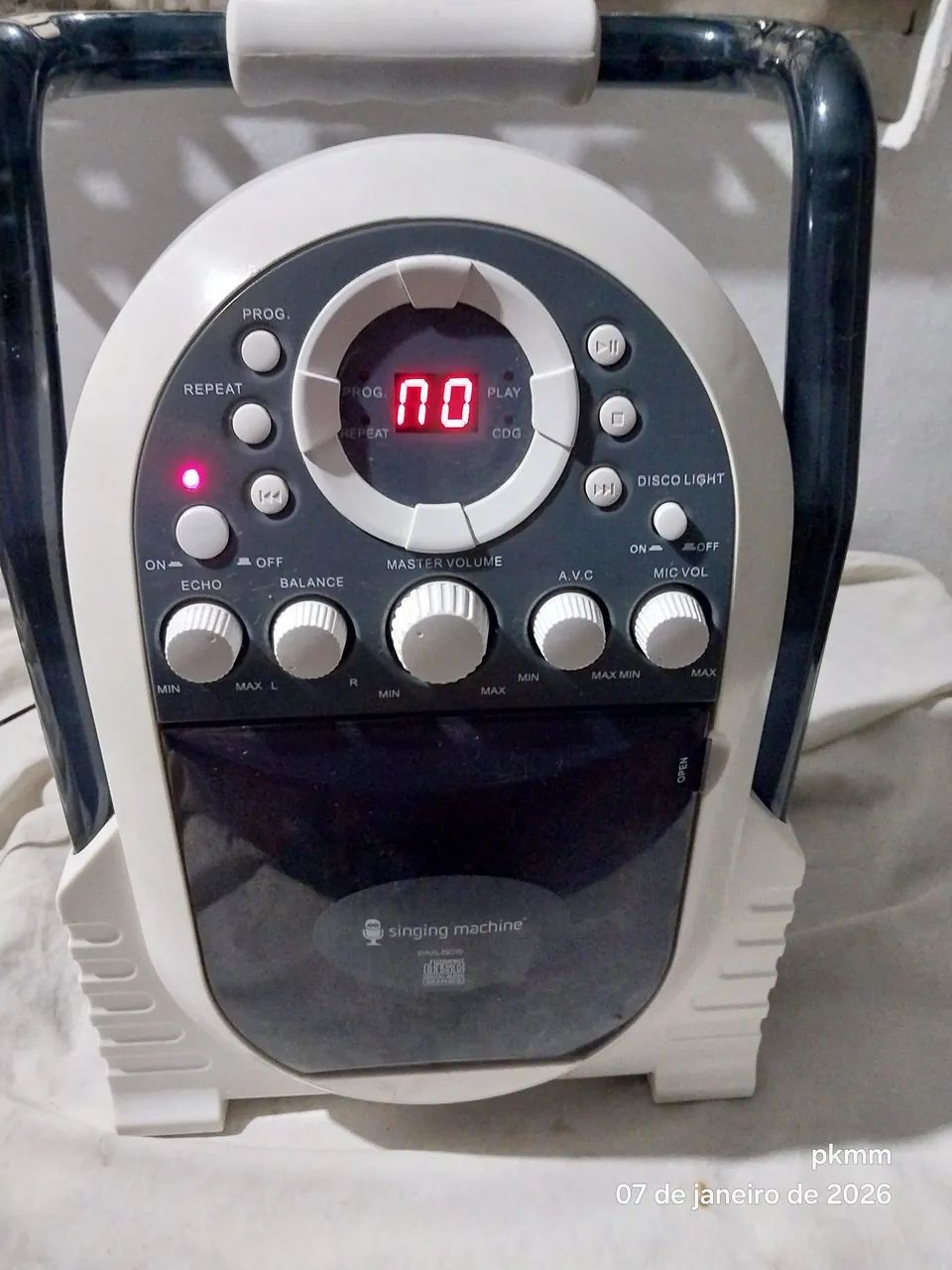 Karaoke portatil cd led funcionando 100% ok - Foto 5
