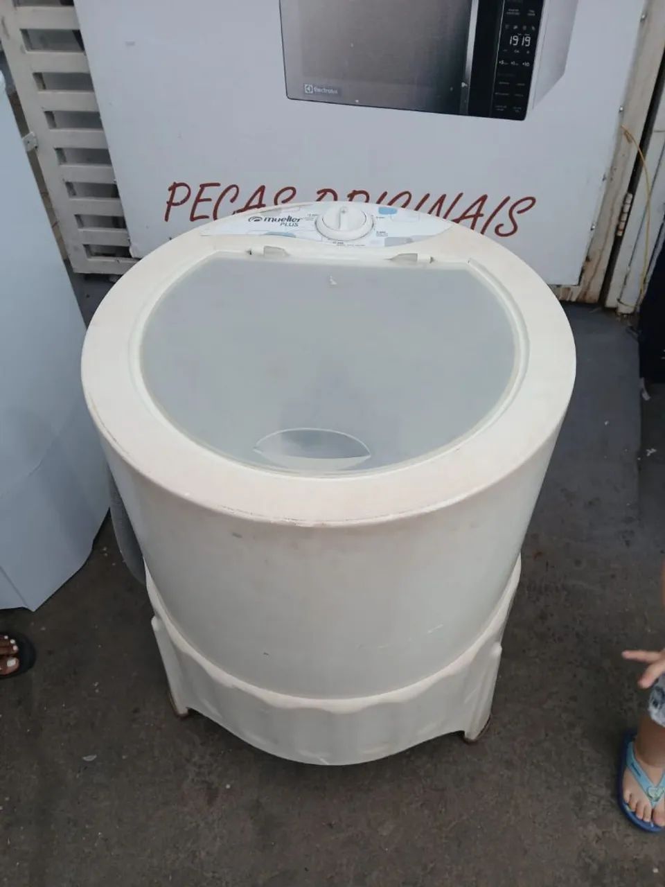 Tanquinho mulher Plus 4,5 kg vim buscar no cpa 