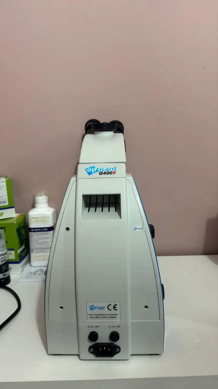 Microscópio Opticam modelo O400s seminovo  - Foto 2