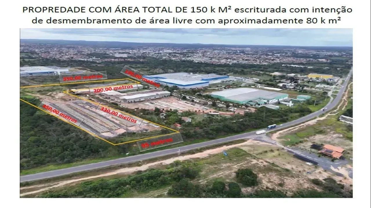 VENDO ÁREA E GALPÕES - Foto 2