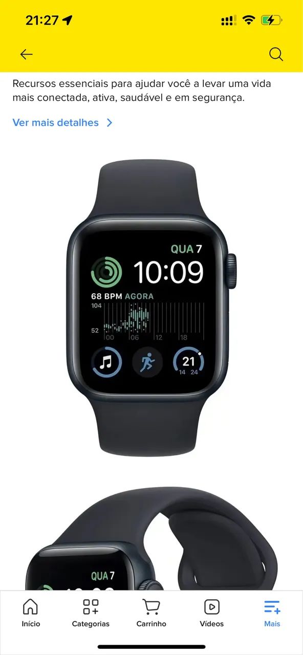 Relógio Smart Watch Apple