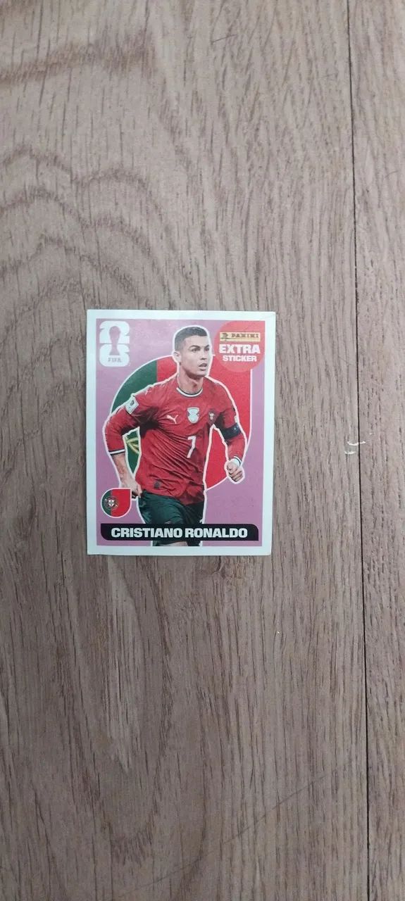 Figurinha Legend roxa do Cristiano Ronaldo (copa 2026)
