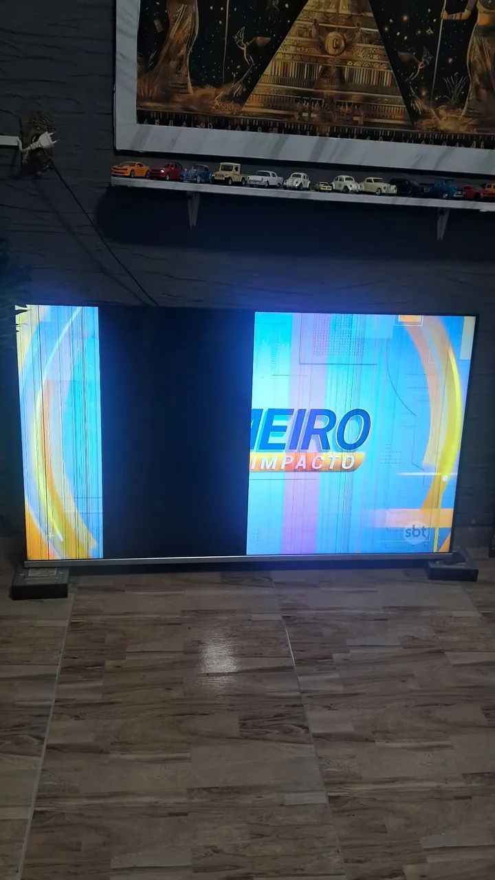 Tv Philips 58 polegadas com defeito de tela