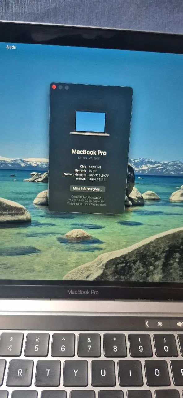 MacBook Pro 13' M1 - 2020 - 16GB RAM e 1TB SSD - Notebooks