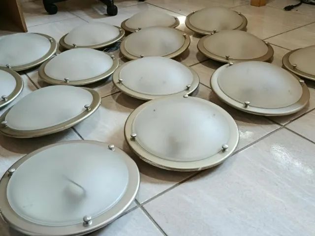 luminárias plafon 2 lâmpadas