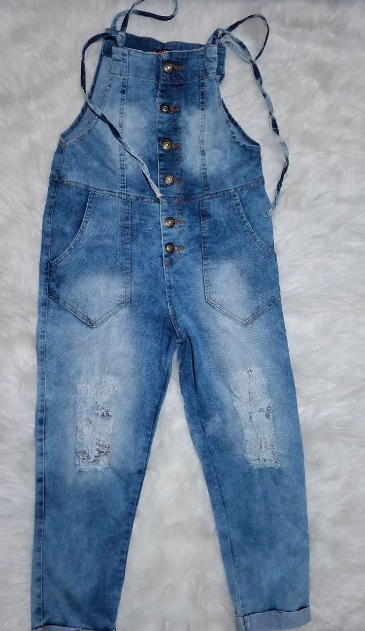 Macacão jeans  - Foto 2