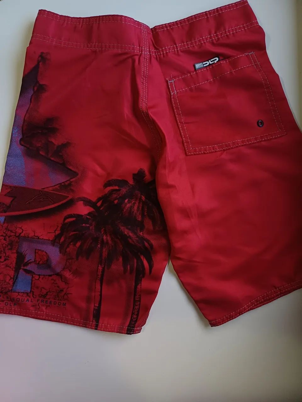 Shorts tabela com velório tamanho 14 - Foto 4