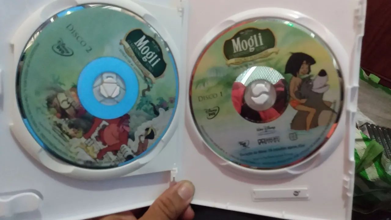 DVD original duplo Mogli menino lobo.  - Foto 3