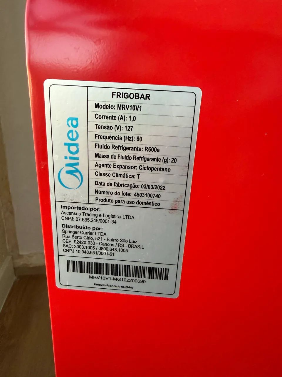 Frigobar Retro Midea - Foto 4