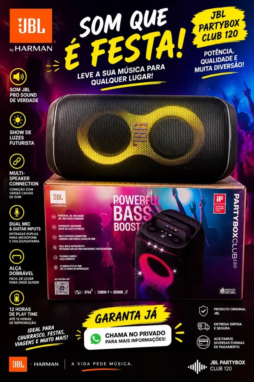 Caixa de som JBL