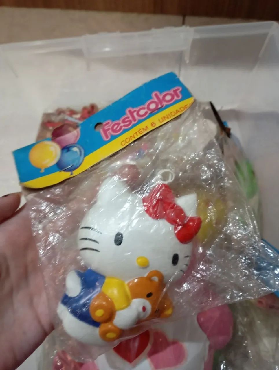 Hello kitty enfeite