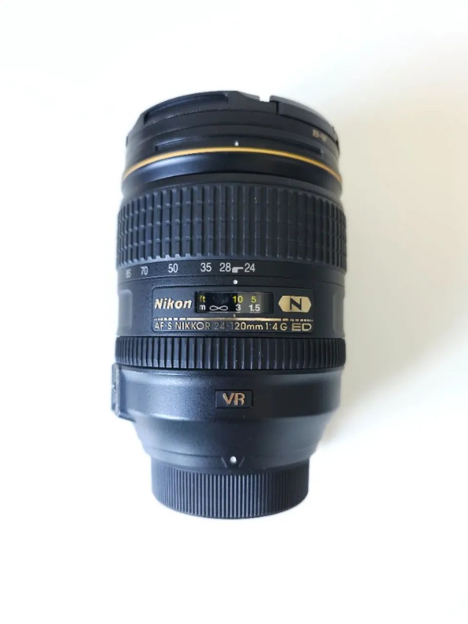 Vendo Lente Nikon 24-120mm VR f/4 em excelente estado