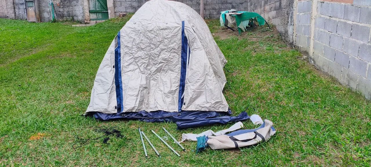 Barraca camping 3/4 pessoas importado