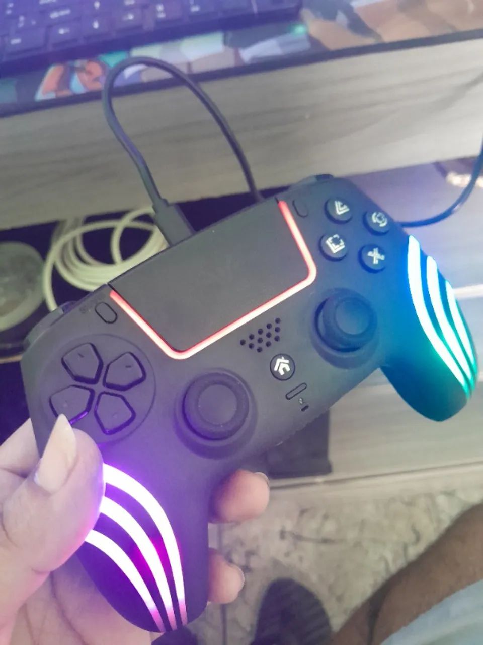 Controle ps4  - Foto 3