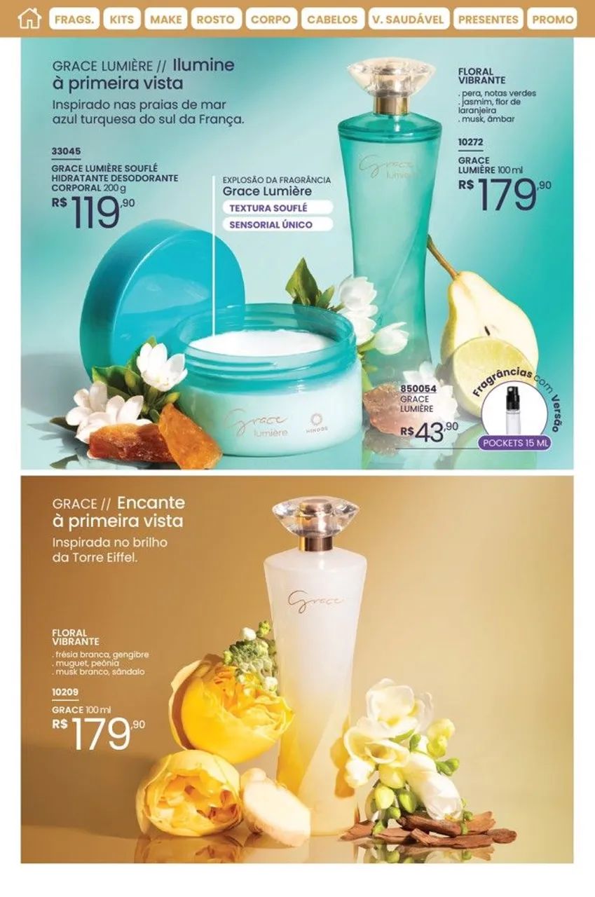 FRAGRÂNCIAS GRACE HINODE - Foto 2