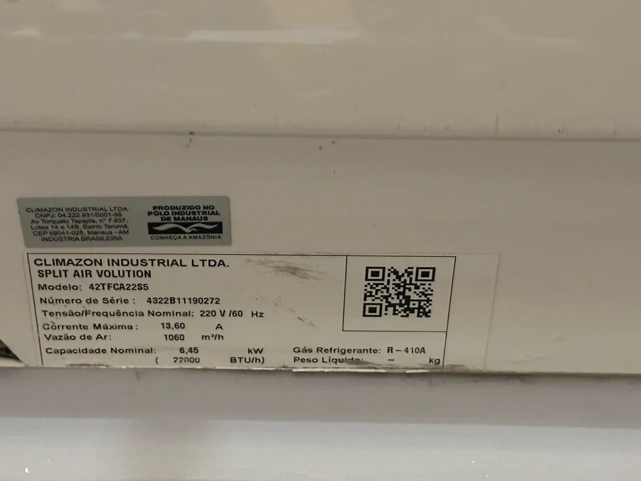 Ar-Condicionado Split Springer Midea 22.000 BTUs - Classe A - Foto 3
