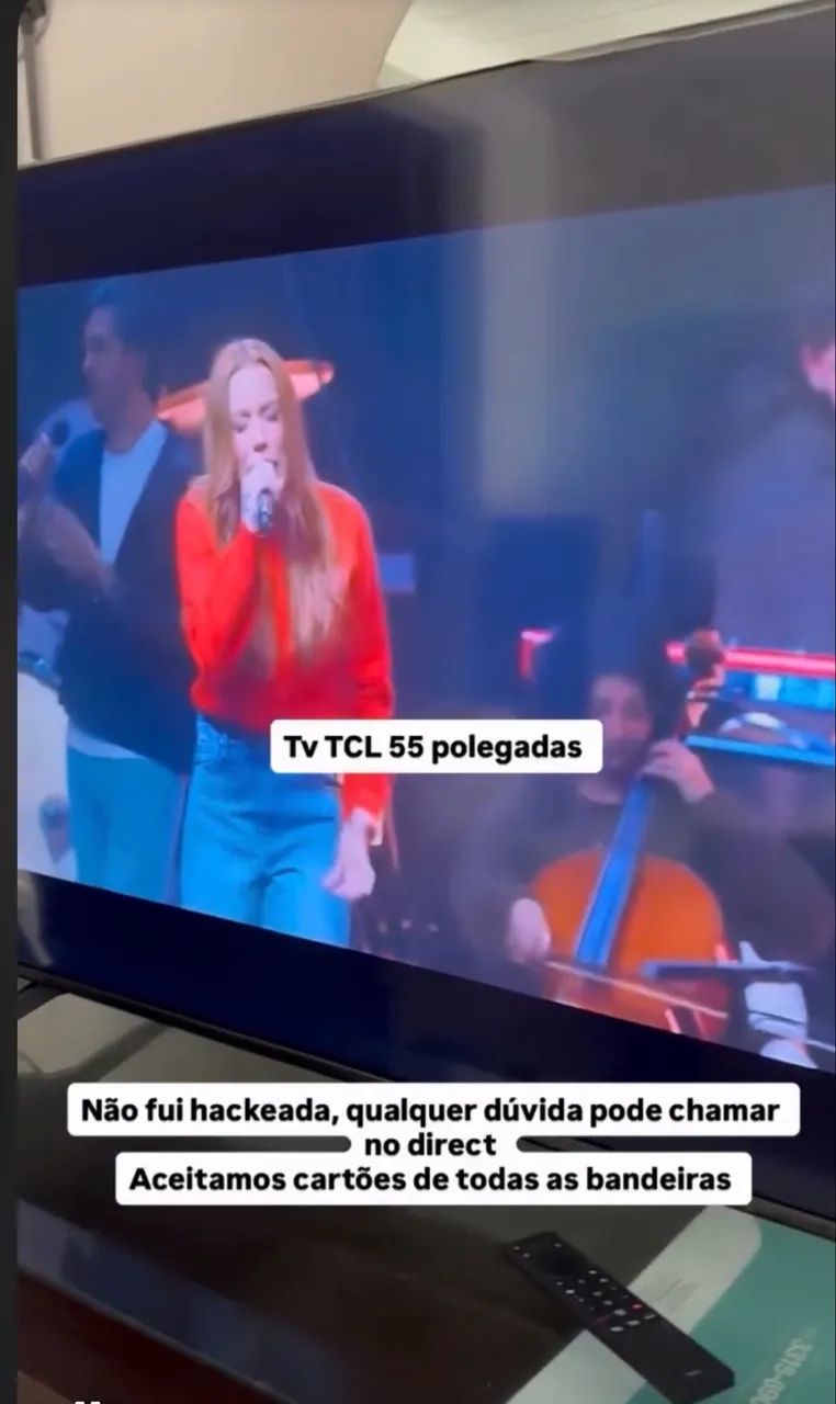 Tv 55 polegadas TCL 4k QLED