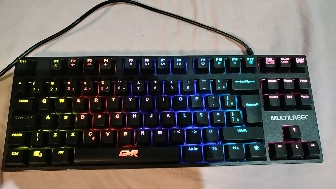 Vendo teclado mecânico com Switch Blue  - Foto 2
