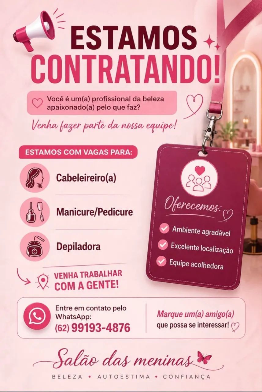 Estamos contratando 