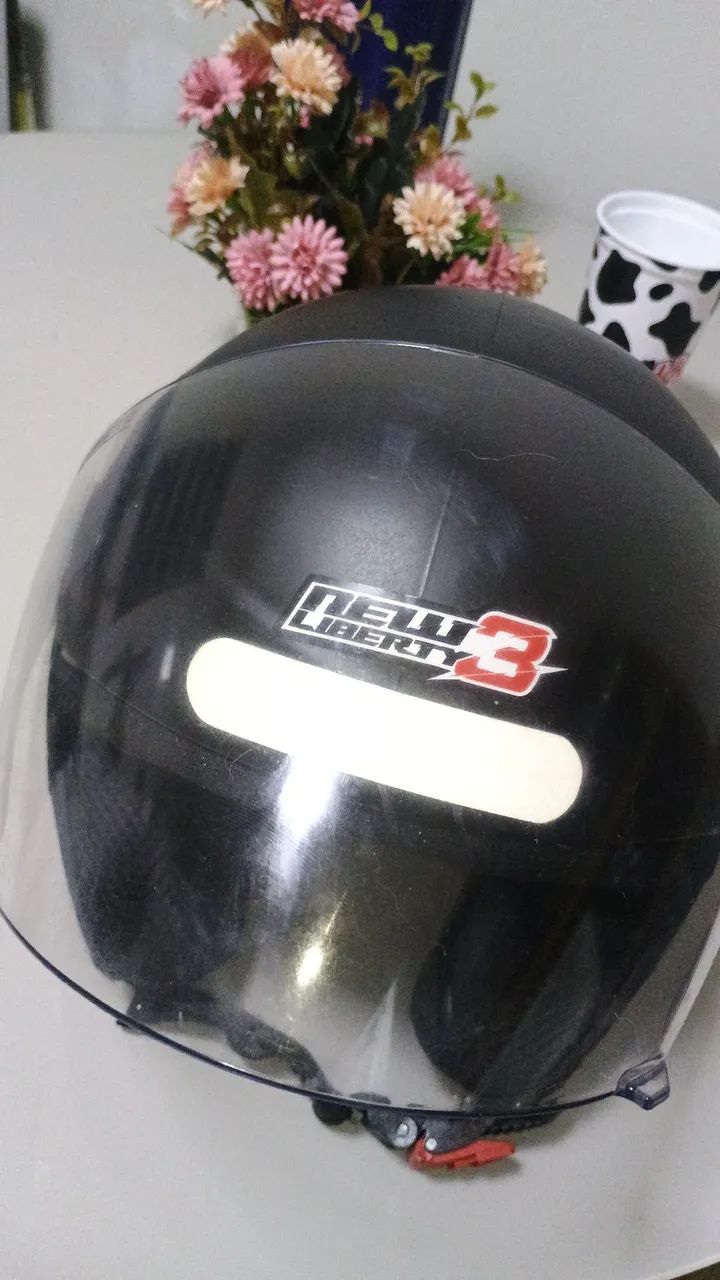 Capacete usado 1 vez  - Foto 3