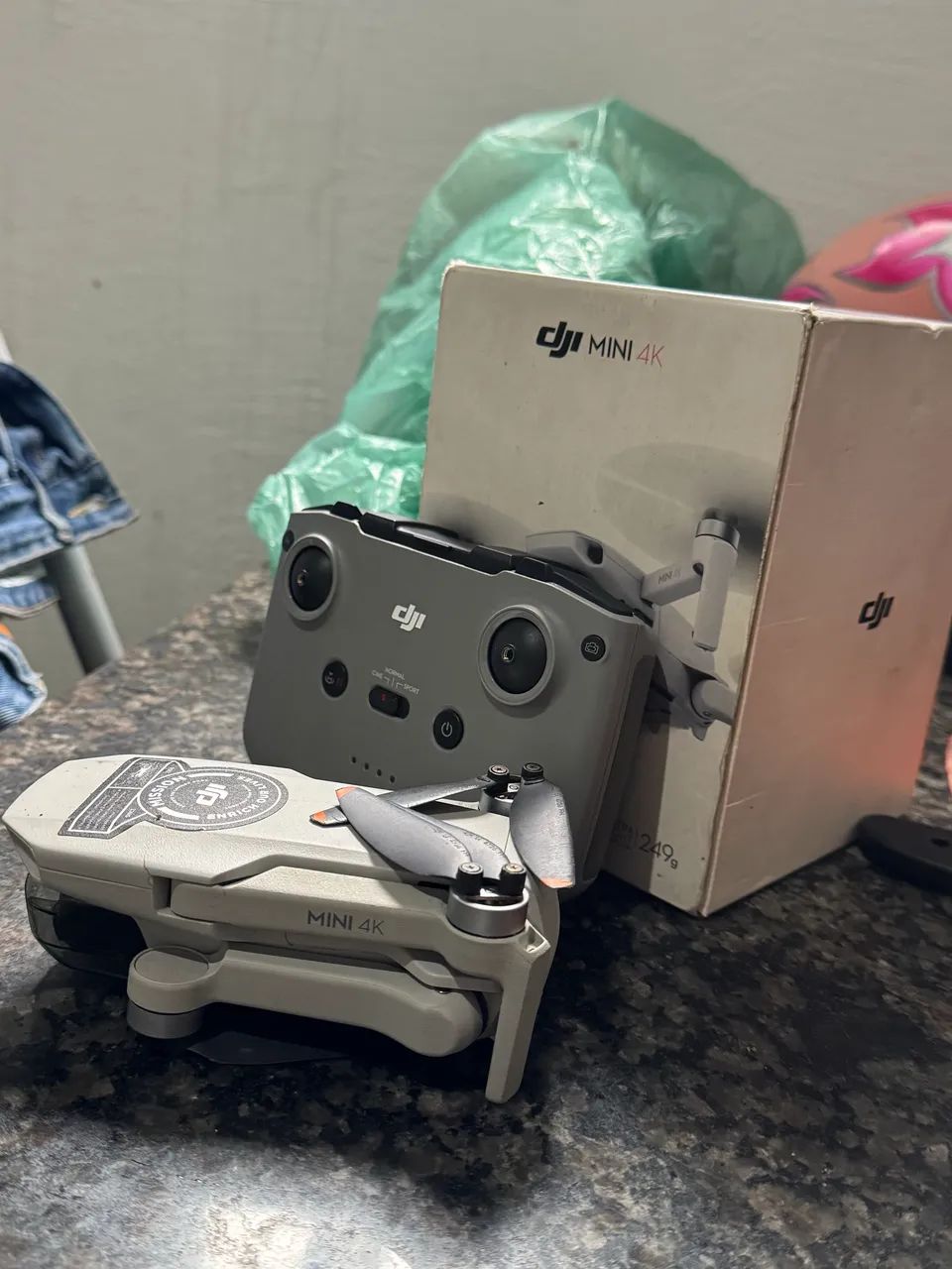 DRONE DJI MINI 4K FUNCIONANDO TUDO - Foto 5
