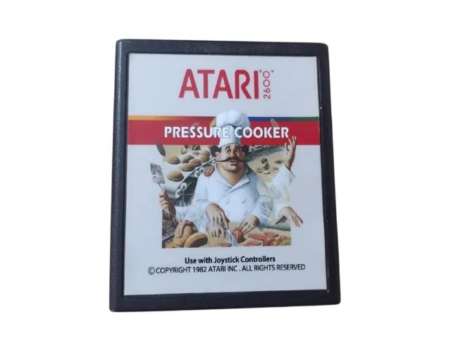 Atari Jogo Preassure Cooker - Cartucho Original Relabel