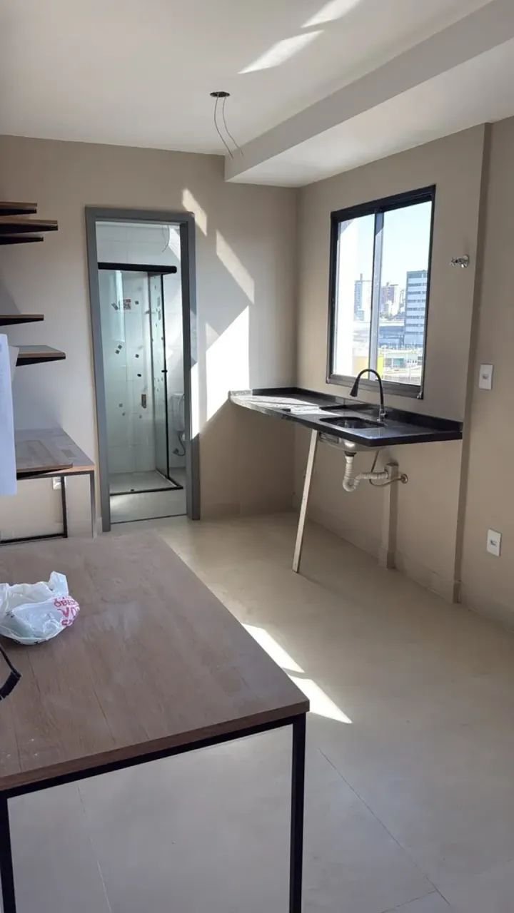 Studio com elevador e planejados 20m²  a poucos passos da UFABC
