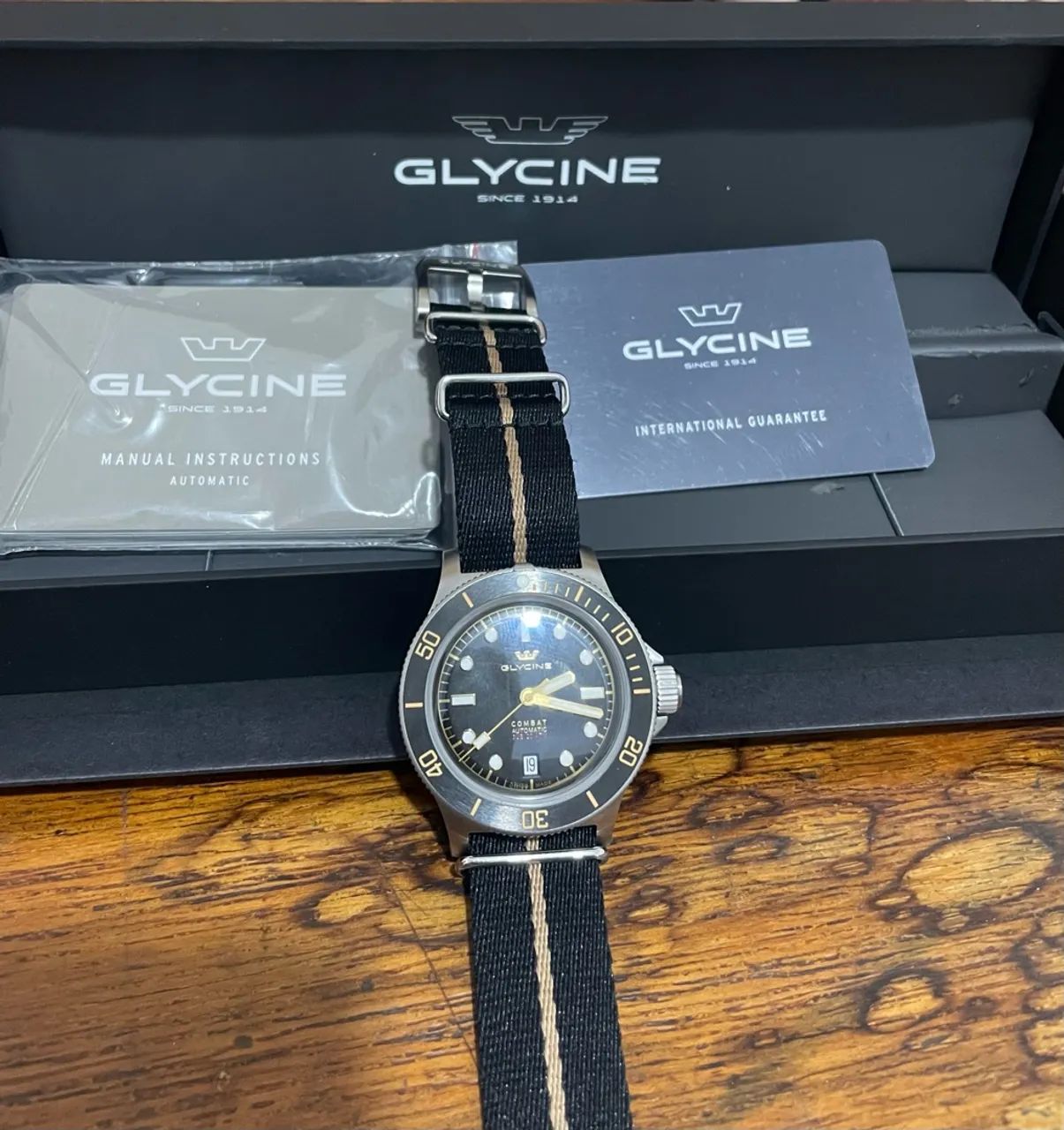 Relógio Glycine Combat 38mm Automatic - Foto 4