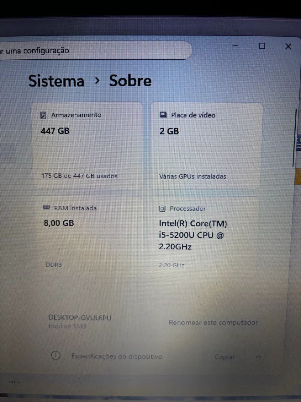 Notebook Dell 5558 - Foto 3